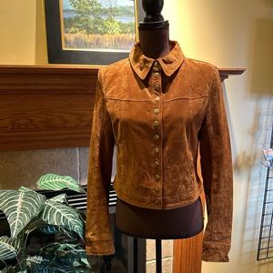 Flawless Carmel-colored Leather Jacket